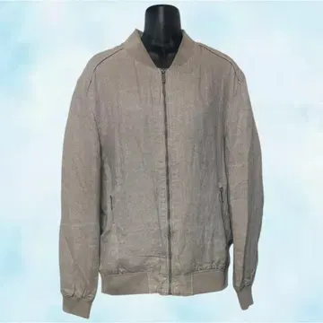 ZARA 자라 블루종 베이지 남성용 포켓 사이즈 42