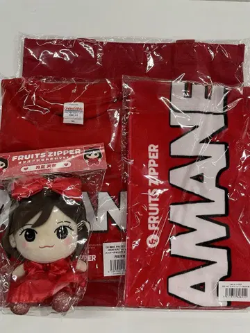 FRUITS ZIPPER 츠키아시 아마네 세트
