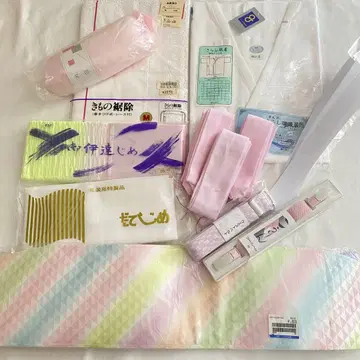 기모노 액세서리 세트 내의, 밑단 포함 새상품 기모노 유카타