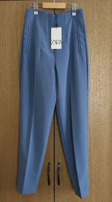 [새상품] ZARA 자라 하이웨스트 턱 테이퍼드 팬츠 스테디셀러