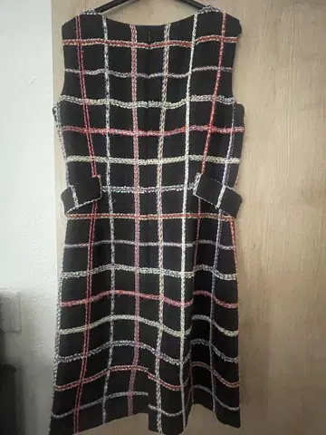 DAMA collection 트위드 슬리브리스 원피스