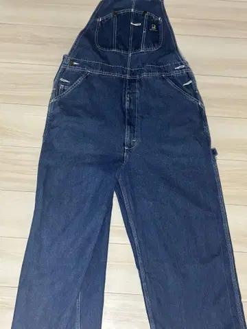 REAL WORK WEAR 데님 오버롤