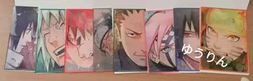 나루토 NARUTO 질풍전 클리어 파일 컬렉션 이타치 사스케 a3
