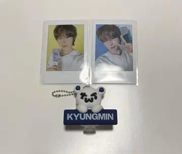 경민 인스턴트 사진 베어 키링