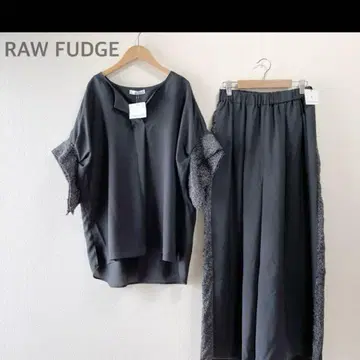RAW FUDGE 다크 그레이 셋업 일본제