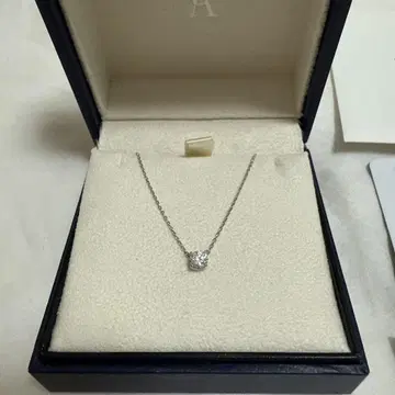 정품 새상품급 Vendome Aoyama 다이아몬드 목걸이 0.270ct