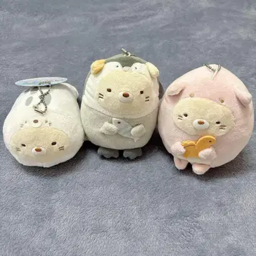 현품 한정 스미코구라시 고양이 봉제 인형 묶음 판매