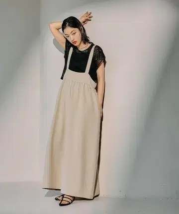완판*LEPSIM [린넨 라이크 드라이 시리즈] 스카초 살로펫*베이지