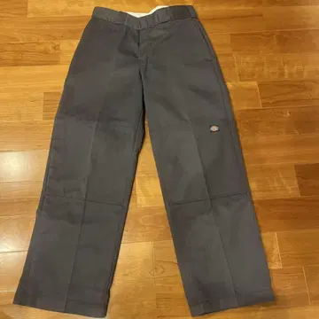 Dickies 그레이 워크 팬츠 사이드 포켓