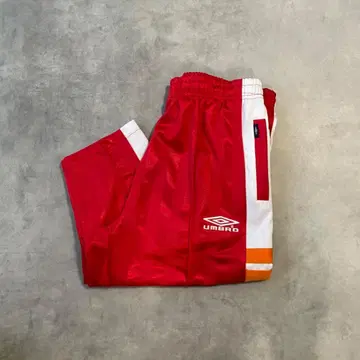 UMBRO 엄브로 트랙 팬츠 00s 빨간색 레드 화이트 L 11003