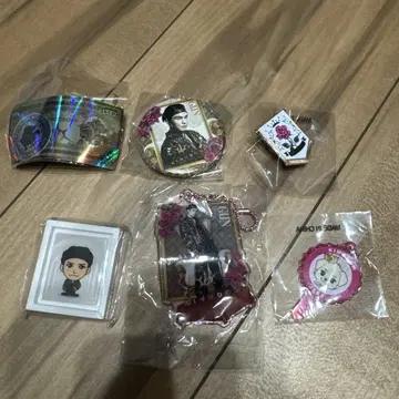 3대 KINGDOM 메탈 핀 배지 클리어 참 캔뱃지 컴프