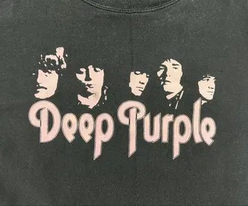 [ DEEP PURPLE ] DEEP 퍼플 밴드T 90년대 블랙