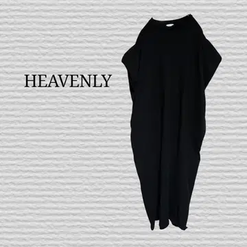 [ HEAVENLY ] 티셔츠 원피스 블랙