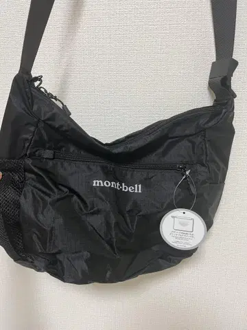 새상품 몽벨 포켓터블 라이트 숄더 S 블랙 숄더백 경량