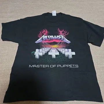 Metallica Master of Puppets 티셔츠
