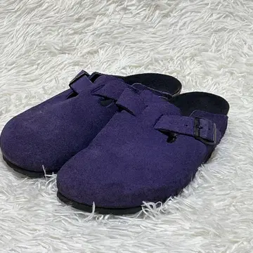 한정 컬러 BIRKENSTOCK 샌들 BOSTON 보스턴 스웨이드