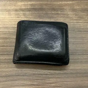 일비종떼 IL BISONTE 접이식 지갑 블랙
