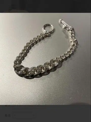 CANAL Accessory 실버 체인 팔찌