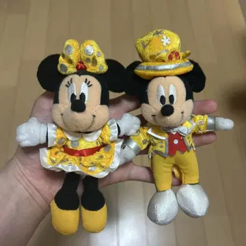 미키 미니 봉제 인형 세트