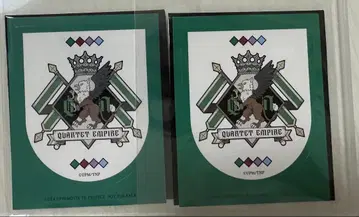 탭나이 혜택 QUARTET EMPIRE 엠블럼 스티커 수레이지 2장