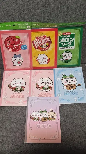 치이카와 산토리 노트 세트