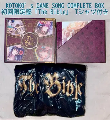 KOTOKO's GAME SONG CD [The Bible] T셔츠 포함