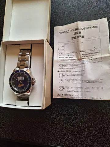 06 WORLD BASEBALL CLASSIC WATCH