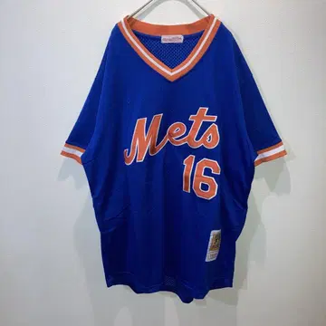 Mitchell&Ness MLB 뉴욕 메츠 게임 셔츠 16