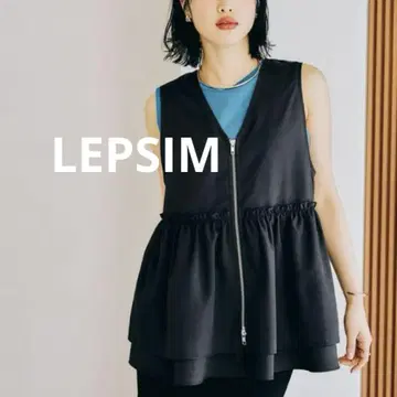 LEPSIM 25SS 개더 WZIP 베스트