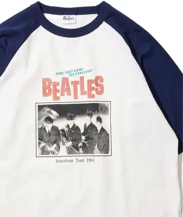 BEATLES 미국 투어 1964 티셔츠