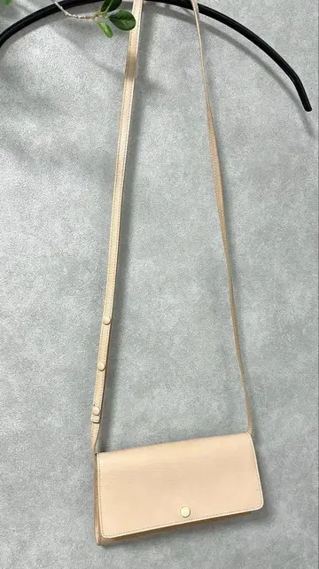 클러치백 지갑 숄더백 가죽 2WAY 천연 가죽