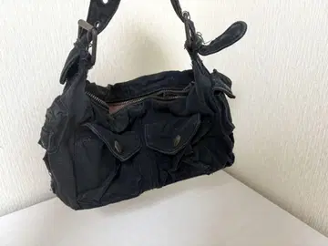 moussy 블랙 빈티지 숄더