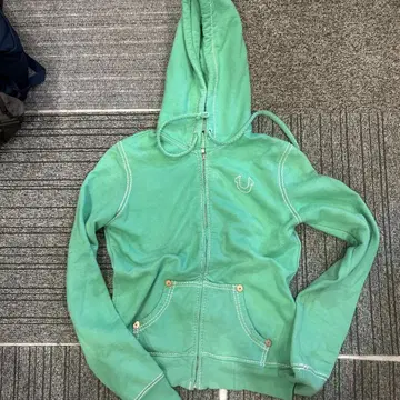 TRUE RELIGION 그린 후디 M
