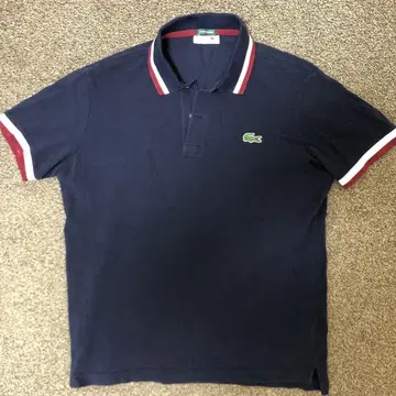 LACOSTE 익스클루시브 에디션 피케 셔츠 네이비 사이즈 4