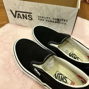 Vans Pro 블랙 슬립온 25.5cm