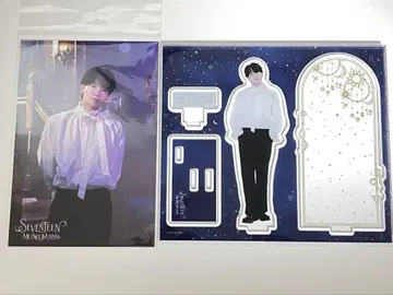 SEVENTEEN MUSEUM 정한 아크릴 스탠드 엽서