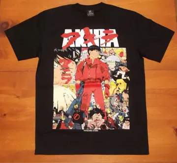 AKIRA 그래픽 티셔츠 블랙