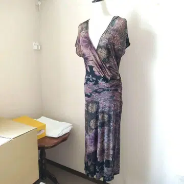 에트로 카슈쿨 원피스 꽃무늬 L 상당
