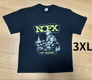 NOFX THE DECLINE 티셔츠 3XL 사이즈 블랙 새상품