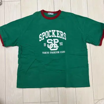 SPOCKERS 그린 컬러 티셔츠