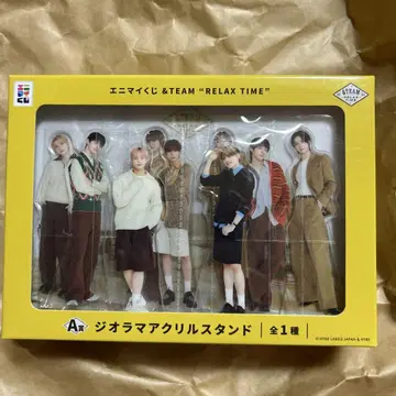 에니마이 복권 A상 디오라마 아크릴 스탠드 &TEAM