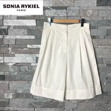 [미사용 새상품] SONIA RYKIEL 소니아 리키엘 코튼 가우초 팬츠