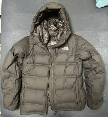 The North Face 다크 브라운 다운 자켓
