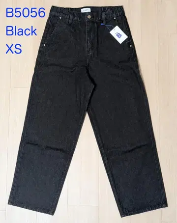 BONBON 오센틱 스트레이트 데님 B5056 Black S