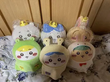 치이카와 BIG 봉제 인형 6종 세트 텐시 파자마 호박 비오는 날 생일