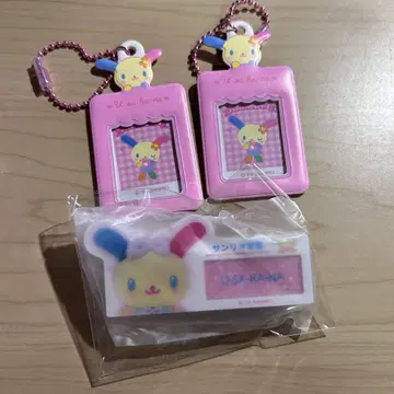 우사하나 명찰 배지 미니 폴라로이드 세트