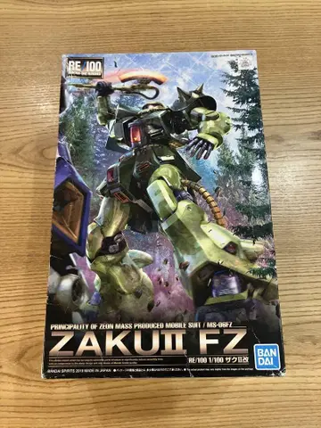 [미조립] RE/100 MS-06FZ 자쿠 II 0080 포켓 속의 전쟁