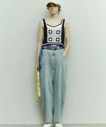 nikoand - WILLIAM B.ELIOTT 커브 데님 팬츠