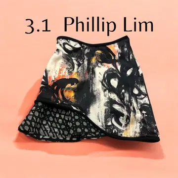 3.1 Phillip Lim 스커트 필립림 미니 스커트 블랙