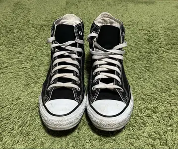 CONVERSE ALL STAR 블랙 하이컷 27.5cm
